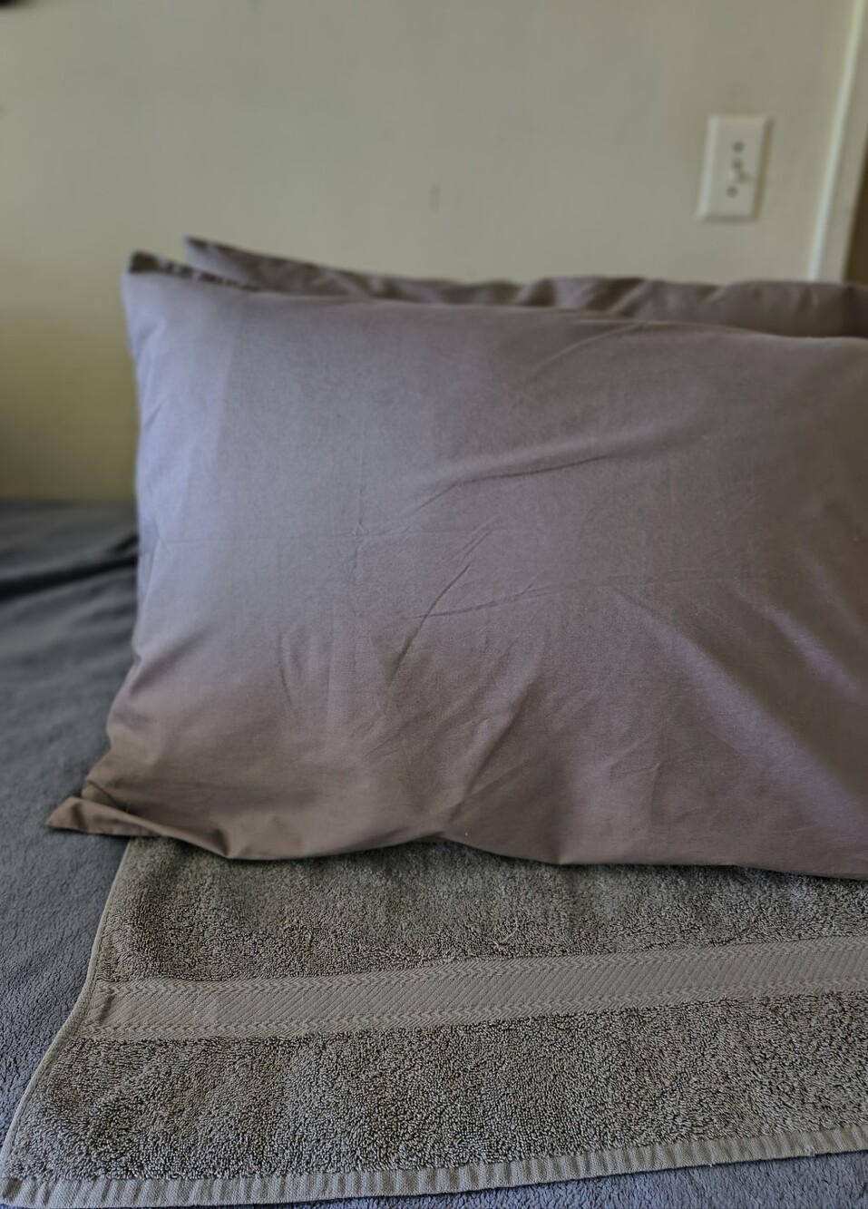 Boll & Branch Organic Cotton Pillowcases Set of Two Gray Bedding Sleep
